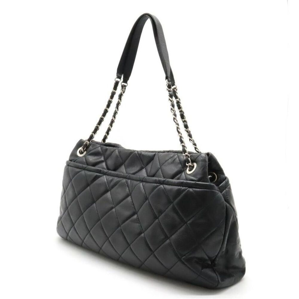 Pre Loved chanel PST Petit Shopping Quilted Tote Women black | black Tote Bags - Picture 2 of 8